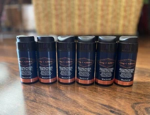 King C Gillette Men 6 x 3.4 Oz FACE & STUBBLE MOISTURIZER Vitamin B3 B5 Complex - Picture 1 of 5