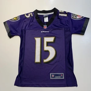 Youth Baltimore Ravens Michael Crabtree Purple Jersey Sz S (8) Unisex - Picture 1 of 8