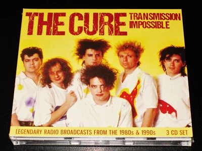 The Cure: Transmission Impossible - Radio Broadcasts 3 CD Set 2022 Digipak NEW - Image 1 of 2