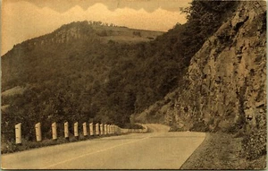 Postal de Red Rocks Route 6 Roosevelt Highway Pennsylvania - Imagen 1 de 2