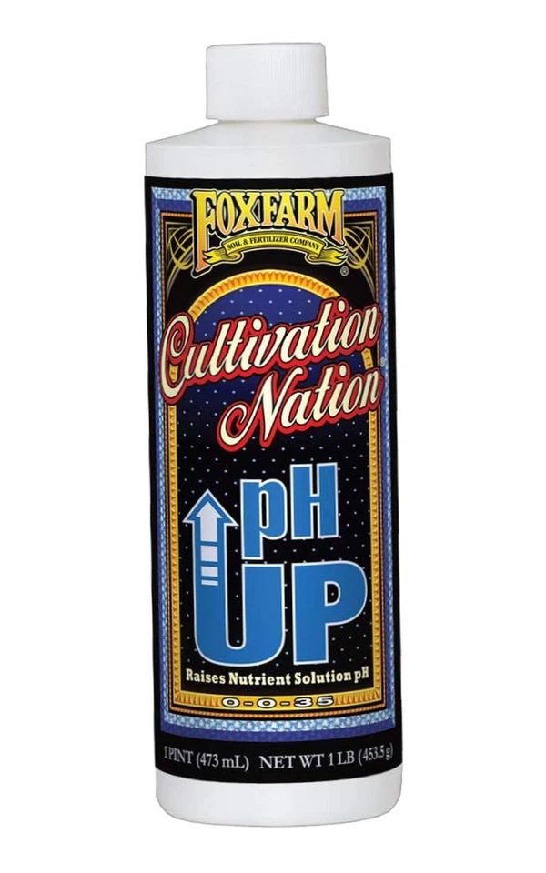FoxFarm FX17070 Cultivation Nation pH UP One Pint - Image 1 of 1