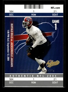 2004 Fleer Authentix #79 Willis McGahee (NM)(FTB) - Picture 1 of 2