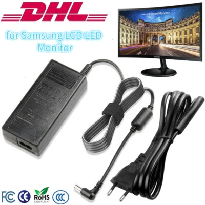 Ladegerät für Samsung LCD LED Monitor Netzteil S27B350H S27B350HS C23A55OU 14V  - Bild 1 von 4