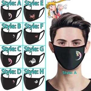 Sailor Moon Crystal Eternal Rainbow Symbol Anime Face Mask Washable Reusable New - Picture 1 of 10