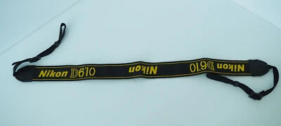 Correa para cuello/hombro Nikon D610 AN-DC14 1,5" negra/amarilla (NUEVA) Foto 1 de 4