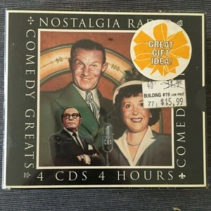 Nostalgia Radio 4 CD Set SEALED Burns Allen WC Fields Abbott Costello Benny - Picture 1 of 2