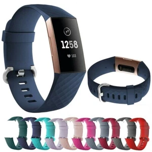 For Fitbit Charge 3 4 Straps Wristband Wrist Watch Band Replacement Small Large - Picture 1 of 19