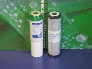 Juego de filtros KDF DE SEDIMENTOS + bloque de carbón activo cocina filtro de agua sobremesa 2 niveles - Imagen 1 de 1