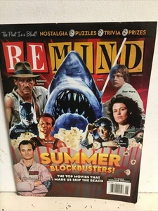 Remind Magazine Summer Movie Blockbusters Nostalgie Puzzles Trivia - Photo 1/8