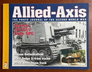 Allied-Axis The Photo Journal of WW2 #2 - German sIG 33/1 Grille SPG, 3/4t Dodge - Picture 1 of 2