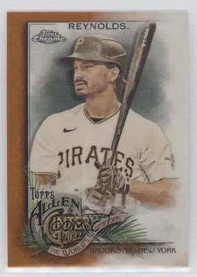 2022 Topps Allen & Ginter Chrome Orange Refractor /25 Bryan Reynolds #217 - Image 1 of 2