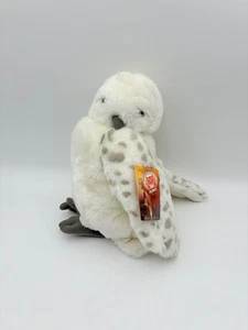 Harry Potter Hedwig Plush Owl Bird Hogwarts Pet Stuffed Swivel Head TESTED WORKS - Picture 1 of 9