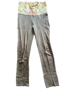 Old Navy Gray Leggings W Stretchy Star Waistband- Youth Girls Size Large (10-12) - Picture 1 of 3
