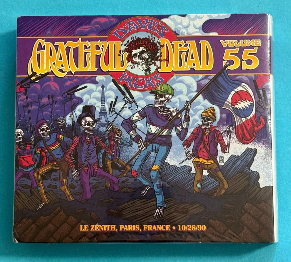 GRATEFUL DEAD Dave's Picks Vol. 55 Le Zénith, Paris France 10/28/90 *SEALED 3 CD - Image 1 of 2