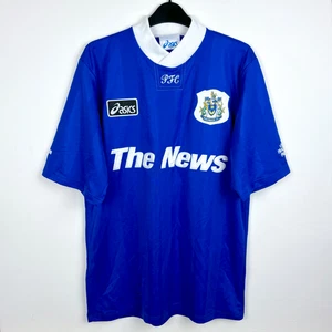 Original Portsmouth FC 1995/1996/1997 Home Football Shirt Asics Fratton Park - Picture 1 of 10