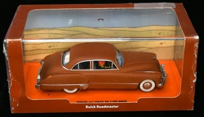 1949 Buick Roadmaster Hergé's Tintin Land of Black Gold 1:43 Diecast Atlas - Image 1 of 4