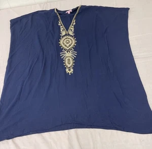 Lilly Pulitzer Chai Kaftan Top Damen Gr. L/XL - Bild 1 von 8