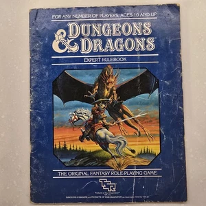 Dungeons & Dragons: Expert Rulebook Erstdruck 1983 LESEN - Bild 1 von 7