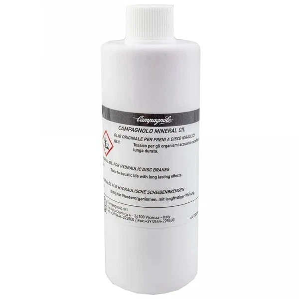 Campagnolo Aceite Mineral Hidráulico para Frenos de Disco Rojo 350mL Botella LB-300M Foto 1 de 1