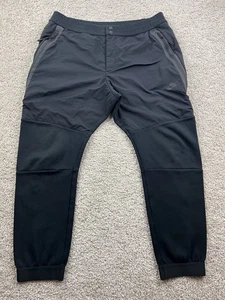 Nike Tech Joggers Mens XL Black Tapered Sweatpants Sportswear Fleece Pants - Picture 1 of 15