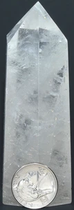 AAA Brazilian Clear Quartz Tower / 4,16" (105,66mm) / 7,60 oz (215,45gr) 3642 - Bild 1 von 13
