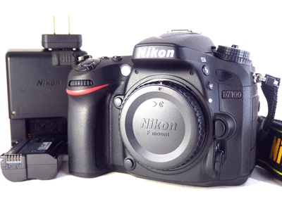 [1,240 shots] Nikon D7100 24.1MP Digital SLR Camera Body w/o Lens Classic Japan! - Image 1 of 4