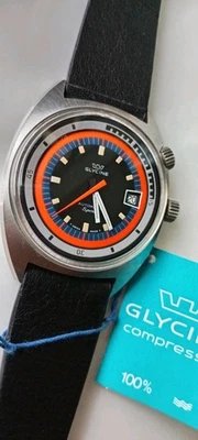 1960s  Glycine 323.1219 N.O.S. AIRMAN SST, Automatic Sport.  - image 1 of 4