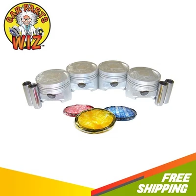 Kit de pistón y anillo de motor para 93-96 Mitsubishi Mighty Max 2.4L 8V SOHC Foto 1 de 3