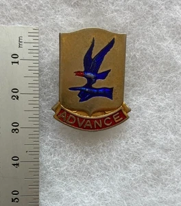 83rd Armored Recon BN DUI DI Crest Insignia clutch back German made Assman - Picture 1 of 3
