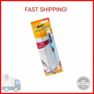 BIC Glide Ultra Komfort Druckkugelschreiber, Mittlere Spitze (1,0 mm), Schwarz, - Bild 1 von 2