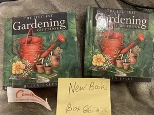 Lot of 2 NEW- The Littlest Gardening Giftbook (Minute Mini S.) Hardback Book - Picture 1 of 4