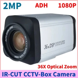 2MP HD-AHD 1920x1080P 36X Optical Zoom Digital IR-CUT CCTV Box Camera NTSC/PAL - Picture 1 of 3