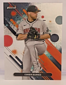 Topps Finest Baseball Corbin Burnes #14 2025 común - Imagen 1 de 2