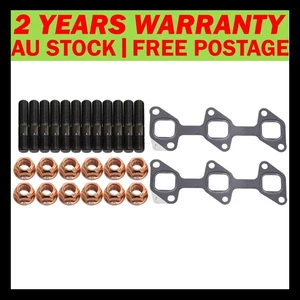 Permaseal Exhaust Manifold Studs&Gasket Kit For Toyota Landcruiser HDJ80 4.2L - Picture 1 of 9
