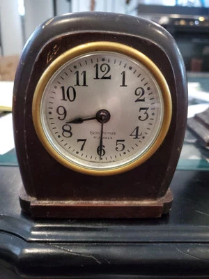 Reloj de madera vintage Seth Thomas 4 joyas colmena. no funciona  Foto 1 de 2
