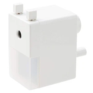 Manual Pencil Sharpener W55 x H103 x D106mm Made in Japan White simple - Picture 1 of 3
