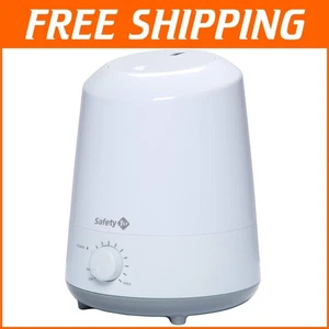 Compact 1 Gallon Ultrasonic Humidifier with Night Light & Antibacterial Features - Picture 1 of 17