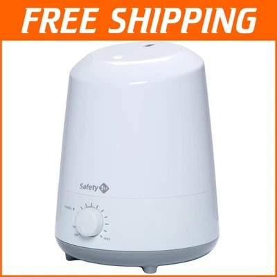 Compact 1 Gallon Ultrasonic Humidifier with Night Light & Antibacterial Features - Image 1 of 4