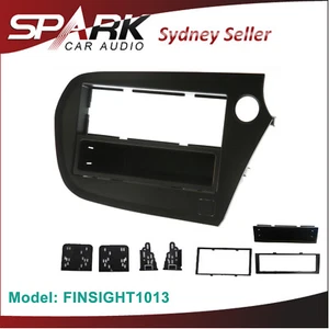 SP Double 2 DIN Facia Kit Panel Fascia Dash W/Pocket For Honda Insight 2010-2013 - Bild 1 von 1