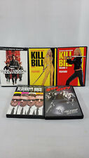 Lot of 5 Quentin Tarantino Robert Rodriguez Dvd Movies - Pulp Fiction/Kill Bill