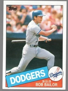 1985 Bob Bailor Topps Baseball Dodgers #728 - Picture 1 of 2