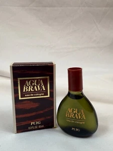 Agua Brava Antonio Puig Eau De Cologne Mini Splash 10ml (Vintage) - Picture 1 of 3