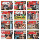2009 The Word + CD Set komplettes Jahr 12 Musikzeitschriften Januar-Dezember Ausgaben # 71-82