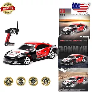 WLtoys 1:28 Scale RC Car – 30KM/H 4WD Remote Control Drift Car for All Ages - Picture 1 of 11