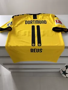 Borussia Dortmund BVB matchgetragenes Trikot Bundesliga 2019/2020 Marco Reus - Bild 1 von 8