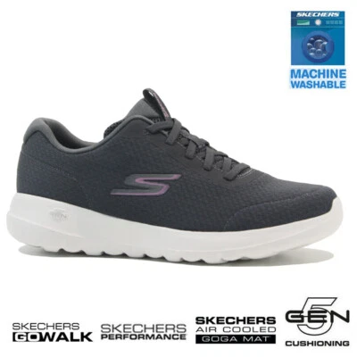 SCARPE DA PASSEGGIO DA DONNA SKECHERS AIR GOGA COOL MEMORY FOAM FITNESS - Immagine 1 di 4