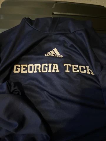 Georgia Tech Team Issued Adidas Men’s LT Hoodie NWT Cover