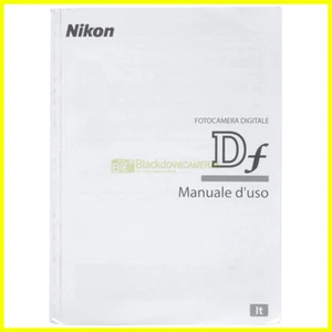 Manuale originale per fotocamere Nikon DF Libretto istruzioni italiano Guida - Afbeelding 1 van 2