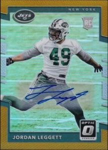 2017 Panini Donruss Optic Bronze Autographs #105 - Jordan Leggett Rookie Auto - Picture 1 of 4