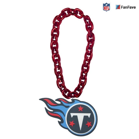 FanFave NFL Licensed Tennessee Titans 3D Fanchain Magnet Cover